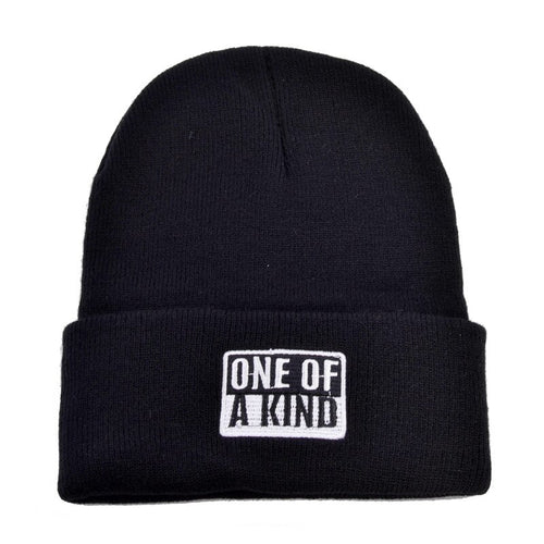 one of a kingd Letter Beanies