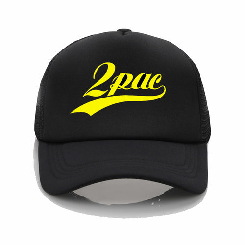 2Pac printing baseball cap