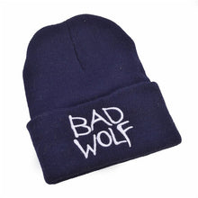 Load image into Gallery viewer, Bad wolf Letter Beanies